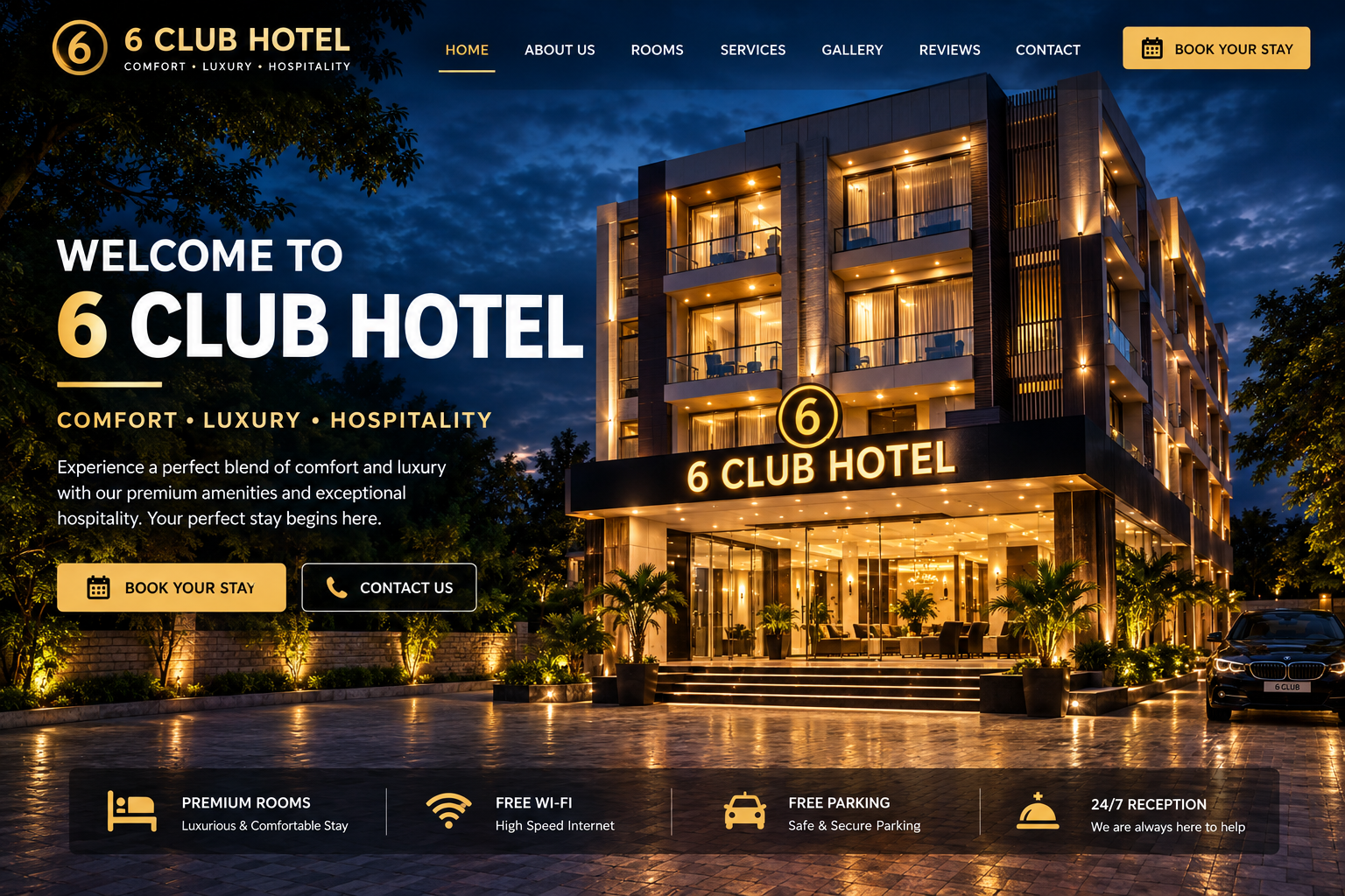 6 Club Hotel
